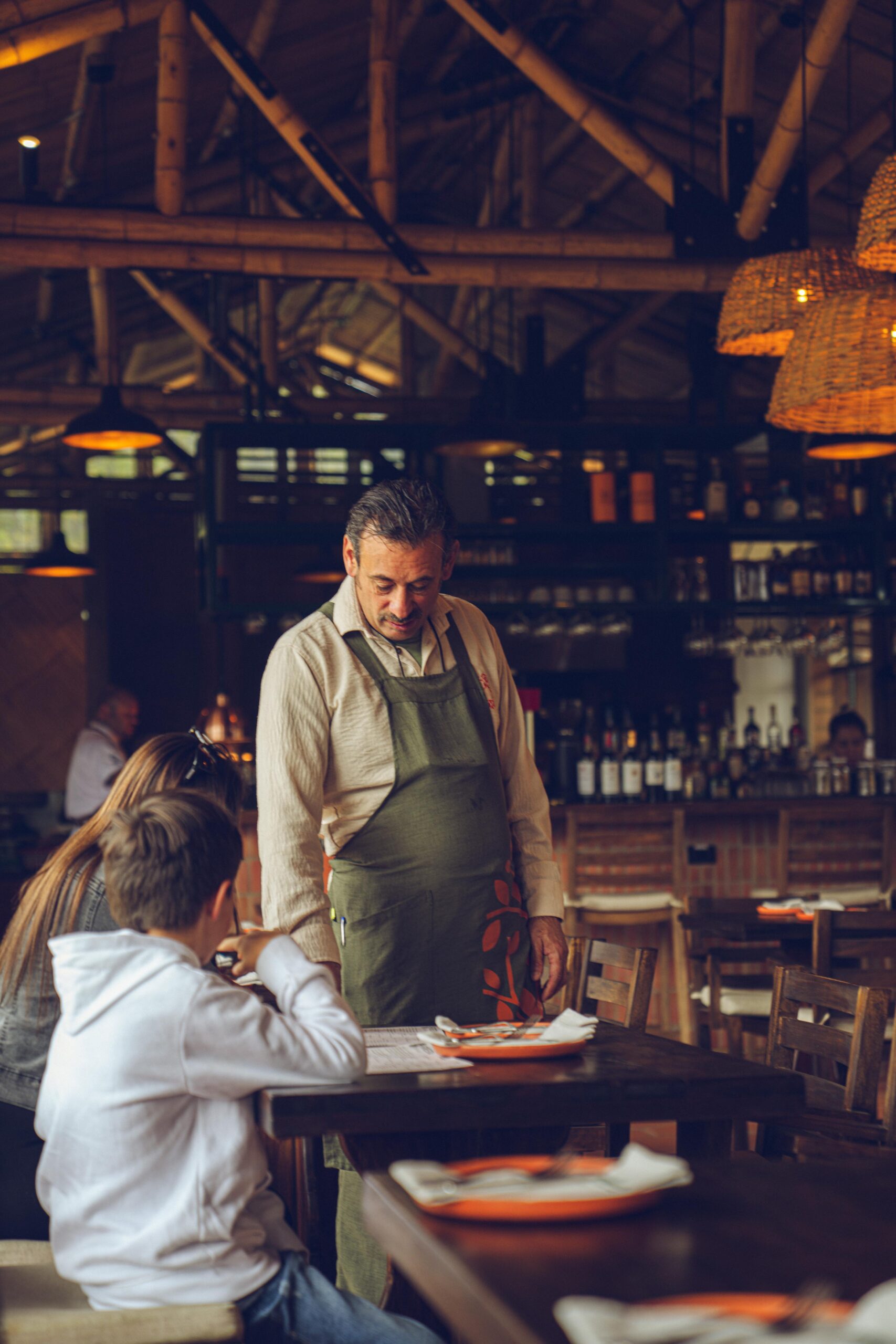 Interior restaurante Forestia Interior restaurante Forestia